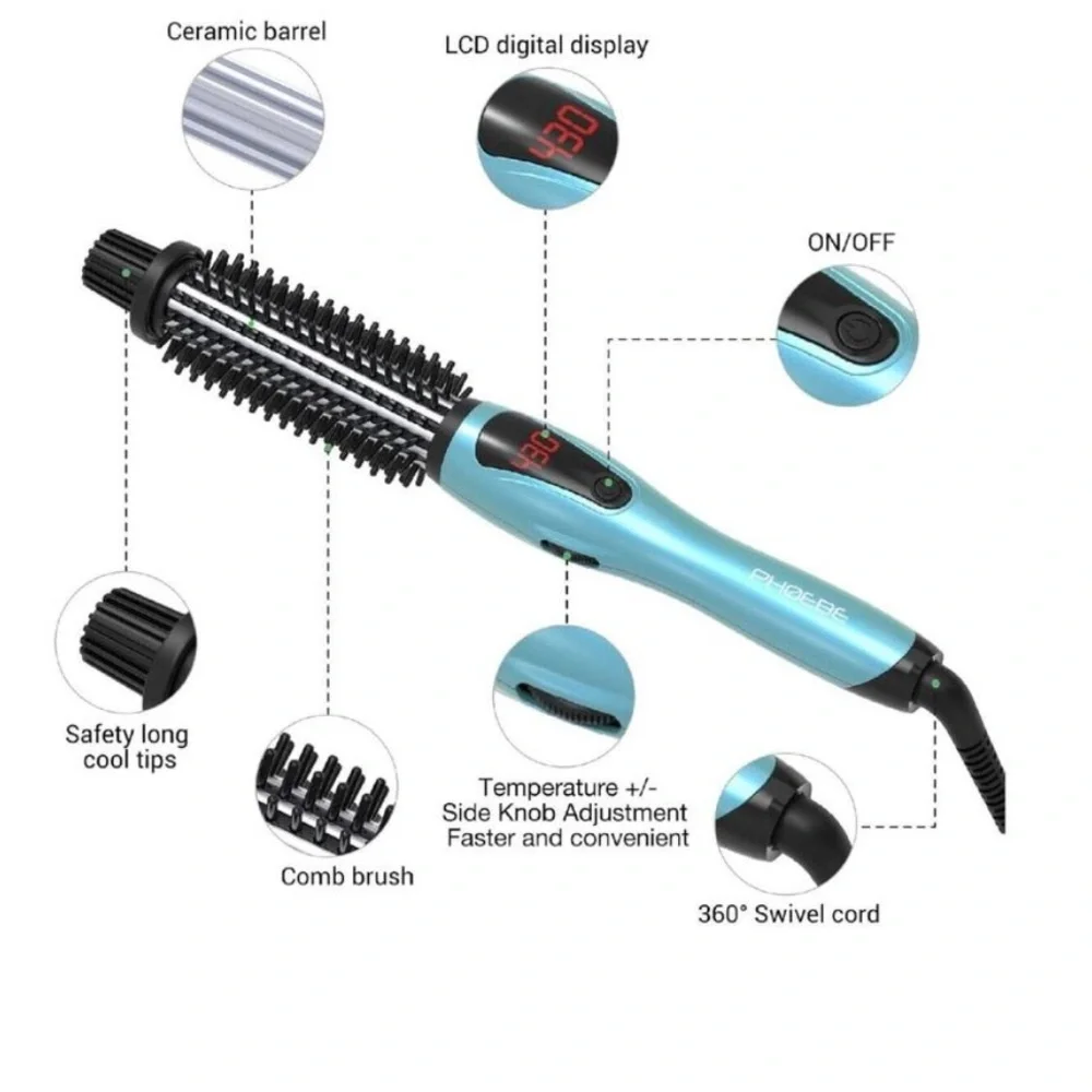 PHOEBE Curling Iron Brush